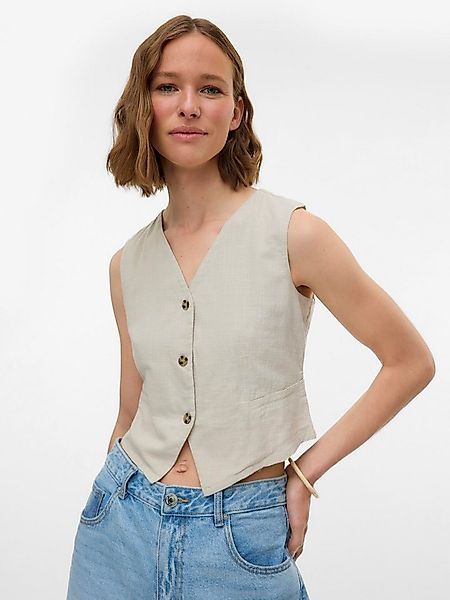 Vero Moda Kurzweste VMCAIA SL VEST WVN NOOS günstig online kaufen