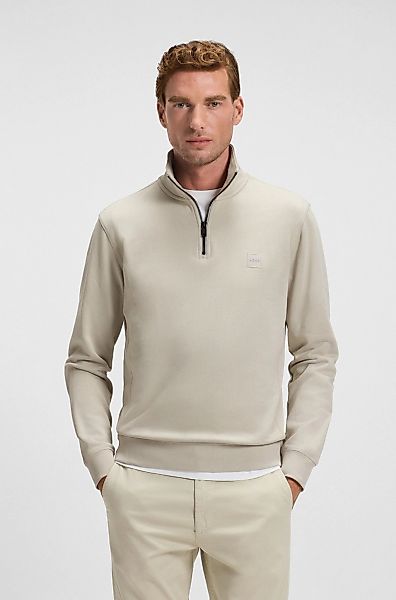 BOSS ORANGE Sweatshirt "Zetrust" 1 Stk. tlg. mit Reißverschluss am Kragen günstig online kaufen