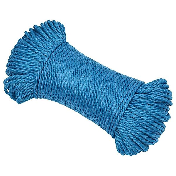 vidaXL Arbeitsseil Blau 3 mm 25 günstig online kaufen