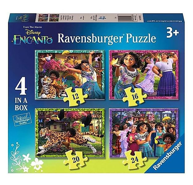 Ravensburger Puzzle Kinder Puzzle-Box 4 in 1 Ravensburger Disney Encanto, 2 günstig online kaufen