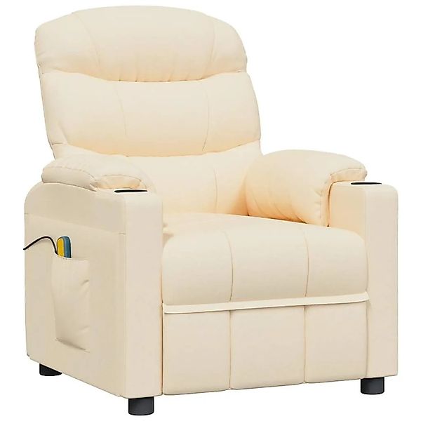 vidaXL Massagesessel Creme Stoff 348091 günstig online kaufen
