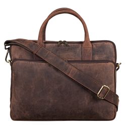 Benthill Aktentasche Echt Leder Laptoptasche Umhängetasche günstig online kaufen