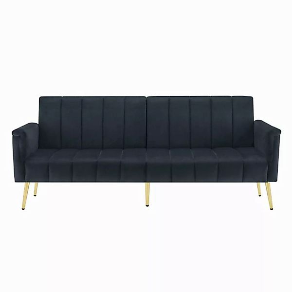 XDeer Schlafsofa Schlafsofa mit Hilfsfüßen Schlaffunktion klappbares Sofa, günstig online kaufen