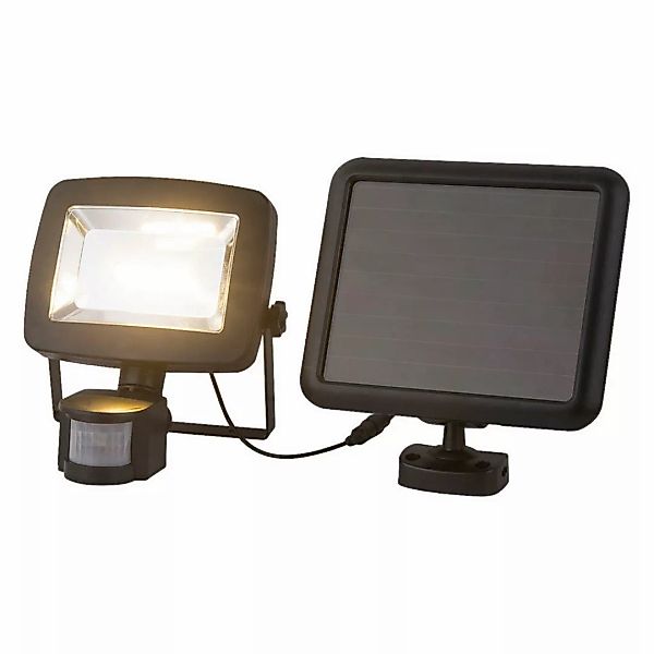 LED-Solarleuchte schwarz Kunststoff B/H: ca. 16,3x18 cm günstig online kaufen