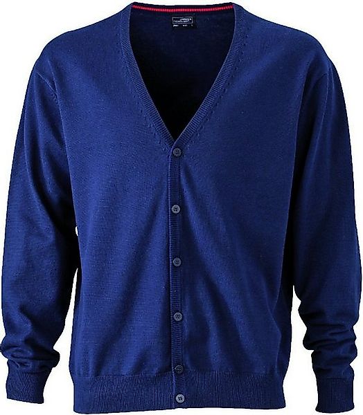 James & Nicholson Cardigan JN 661 Herren V-Neck Cardigan Leichte Strickqual günstig online kaufen