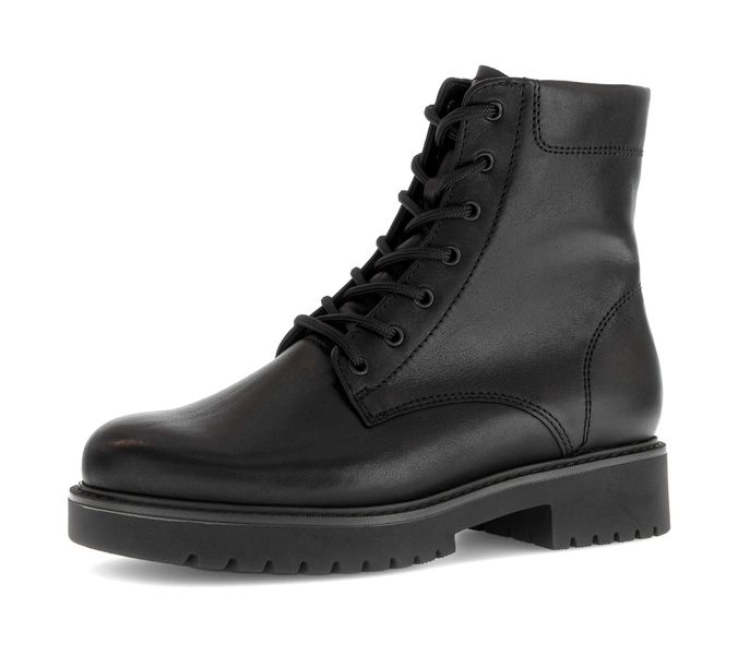 Gabor KOS Schnürstiefelette, Blockabsatz, Schnürboots, mit günstig online kaufen