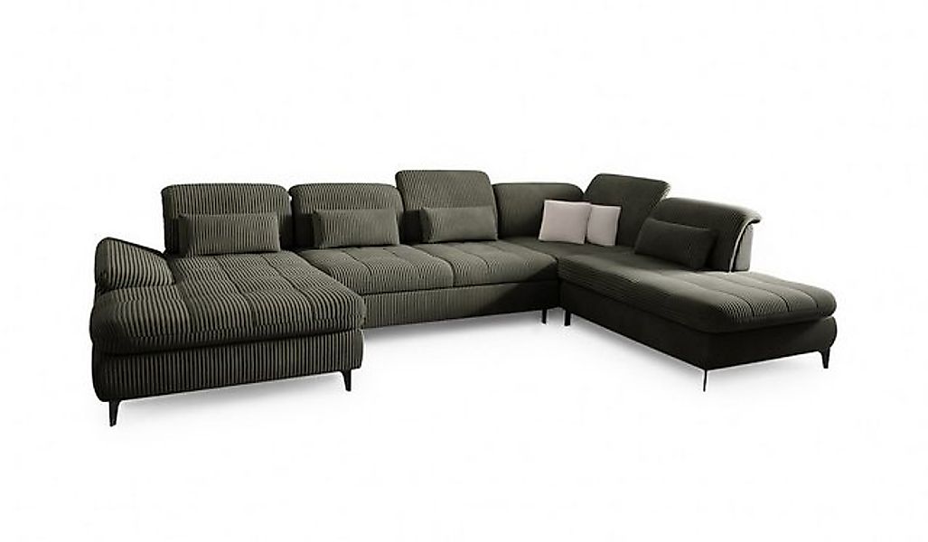 Hygger Möbelhaus Wohnlandschaft Nola U-Form XXL günstig online kaufen