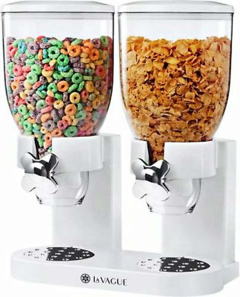 LA VAGUE MIAM Doppelter Cerealienspender weiß günstig online kaufen