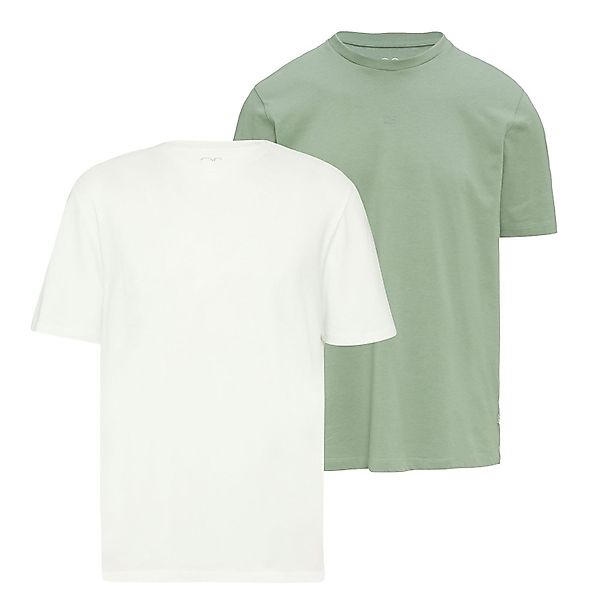 QS T-Shirt Basic (2-tlg) Rundhals, kurzarm, günstig online kaufen