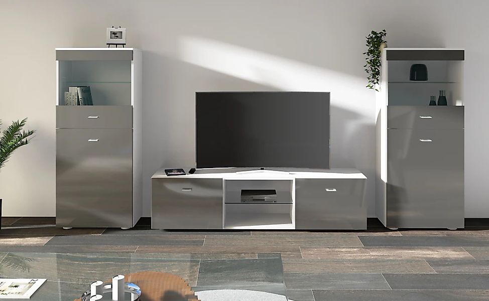 borchardt Möbel Wohnwand "Scala" günstig online kaufen