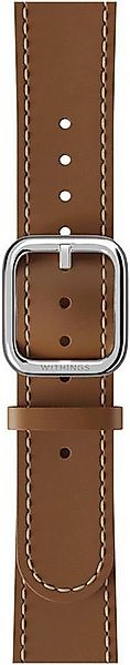 Withings Smartwatch-Armband Leather Wristband 18mm für ScanWatch Light, Sca günstig online kaufen