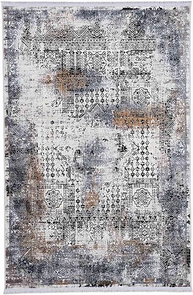 carpetfine Teppich "Vintage Liyath" rechteckig 8 mm Höhe hoher Viskoseantei günstig online kaufen