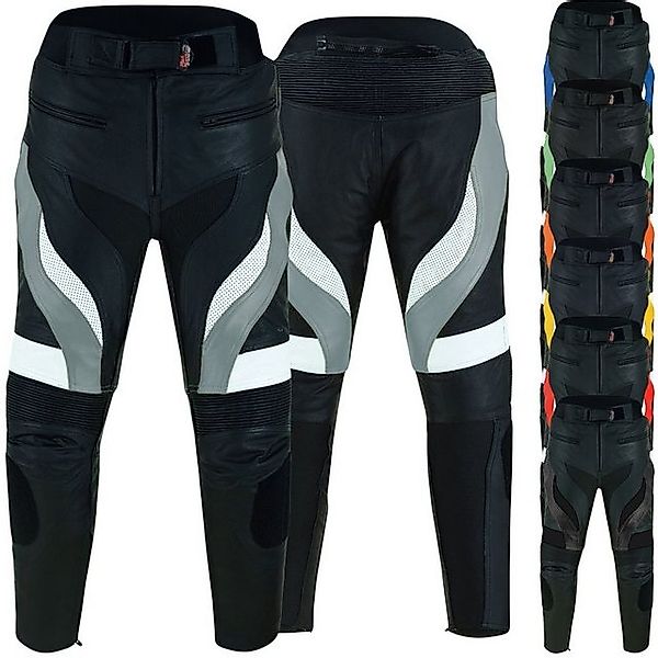 German Wear Motorradhose GW409T (mit 4 Protektoren) Motorradhose Biker Lede günstig online kaufen