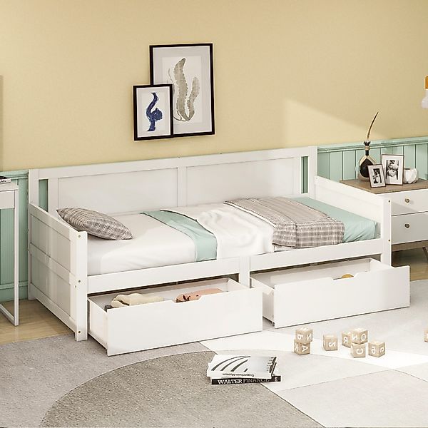 BlingBin Kinderbett Einzelbett, Multifunktionales Kinderbett, Stauraumbett, günstig online kaufen