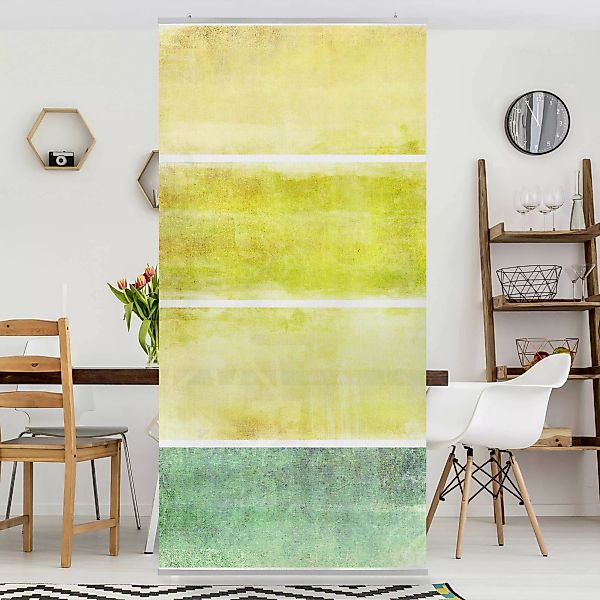 Raumteiler Muster & Textur Colour Harmony Yellow günstig online kaufen