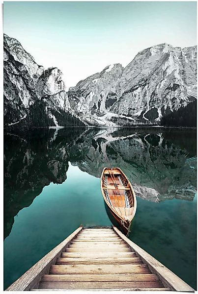 Reinders Poster "Berg See Rocky Mountains - Glacier - Winter", (1 St.) günstig online kaufen