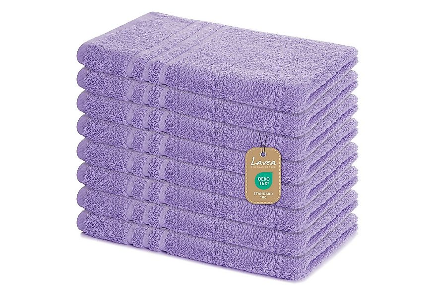 Lavea Handtuch Set Frottierserie Elena, 100% Baumwolle (Set, 8-St), 500 g/m günstig online kaufen