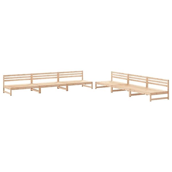 vidaXL 6-Tlg Garten-Lounge-Set Massivholz Kiefer 3186606 günstig online kaufen