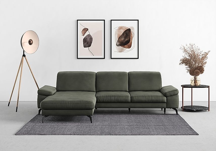 sit&more Ecksofa "Cabana L-Form", Recamiere, wahlweise mit Sitztiefen-, Arm günstig online kaufen