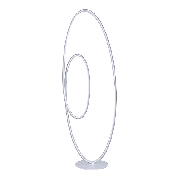 näve LED Stehlampe »Odrive« LED-Modul 1 Stk. Warmweiß oval, dimmbar, geschw günstig online kaufen