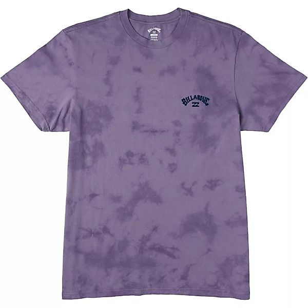 Billabong Arch Wave Tie Dye Kurzärmeliges T-shirt XS Purple Haze günstig online kaufen
