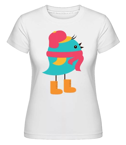Winter Vogel Schal · Shirtinator Frauen T-Shirt günstig online kaufen