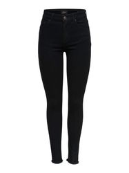 ONLY Ankle-Jeans "ONLBLUSH MID SK AK RW DNM REA2343 NOOS" ausgefranste Säum günstig online kaufen