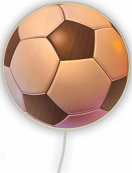 niermann Wandleuchte »Fußball«, 1 flammig, Leuchtmittel E14   ohne Leuchtmi günstig online kaufen