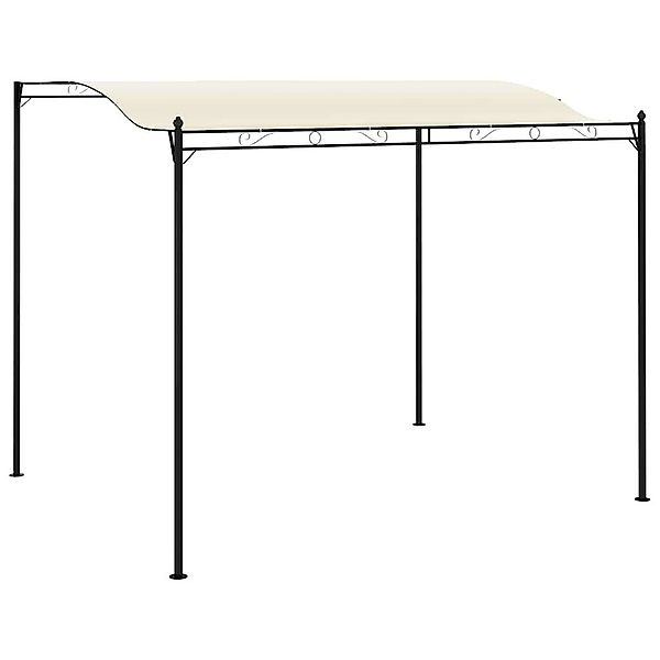 vidaXL Partyzelt Pavillon Stoff Cremeweiß günstig online kaufen