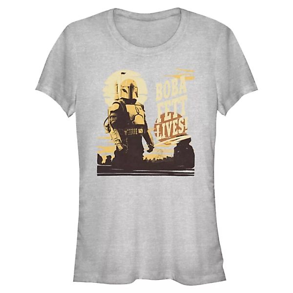 Star Wars - Book of Boba Fett - Boba Fett Lives - Frauen T-Shirt günstig online kaufen