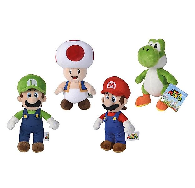 Simba Dickie Plüschfigur Plüsch SUPER MARIO 20cm 4fach sortiert günstig online kaufen
