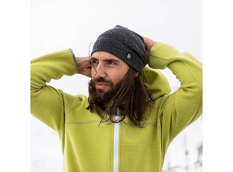 Giesswein Strickmütze Slouch Merinowolle Hohes Eis Unisex günstig online kaufen