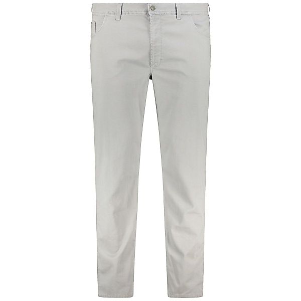 Pioneer Elastische Baumwollhose "Thomas", Regular Fit Farbe hellgrau Größe: günstig online kaufen