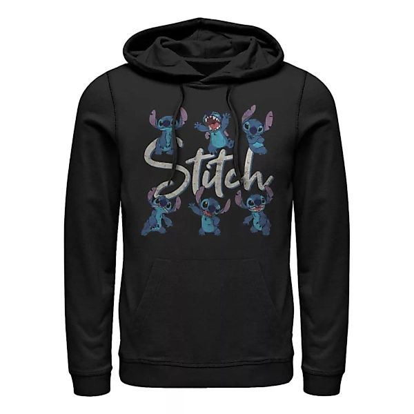 Disney - Lilo & Stitch - Stitch Poses - Unisex Hoodie günstig online kaufen