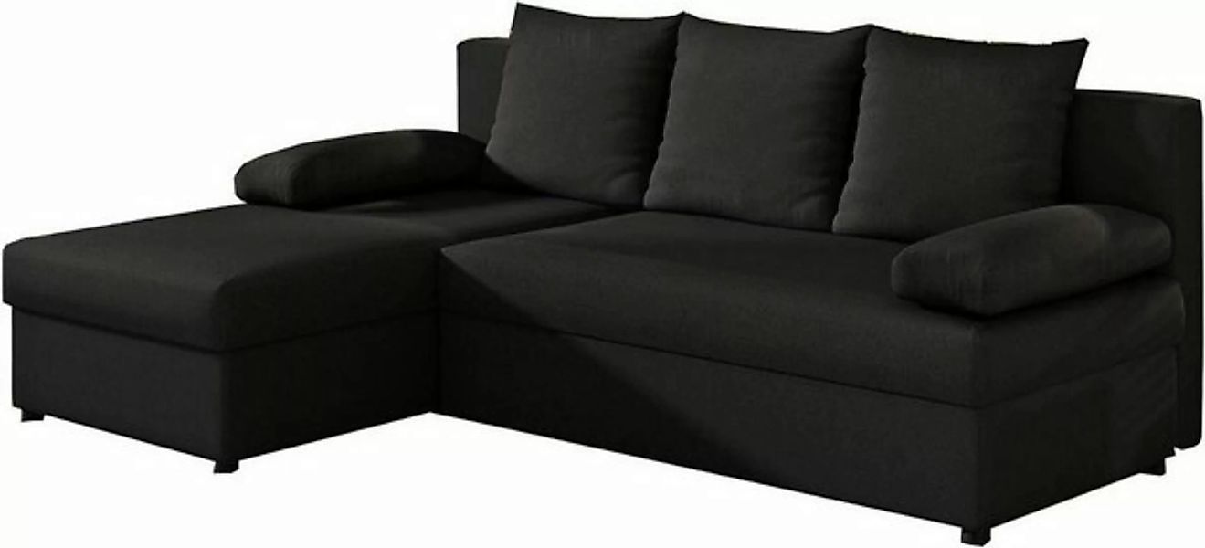 MOEBLO Ecksofa ARON, Couch L-Form Polstergarnitur Wohnlandschaft Polstersof günstig online kaufen