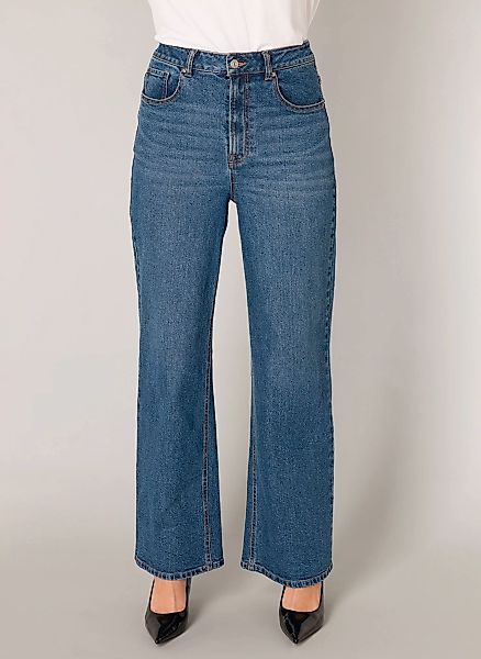 Base Level Weite Jeans "Amy", mit Waschung günstig online kaufen