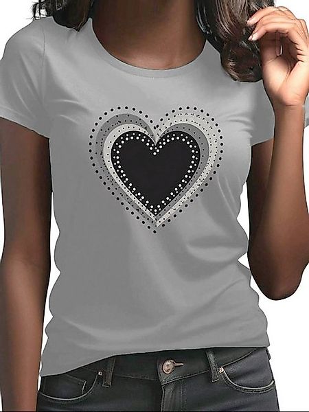 PYL T-Shirt Damen Sommer Casual Basic-Shirts Kurzarm Slim Fit t shirt Beque günstig online kaufen