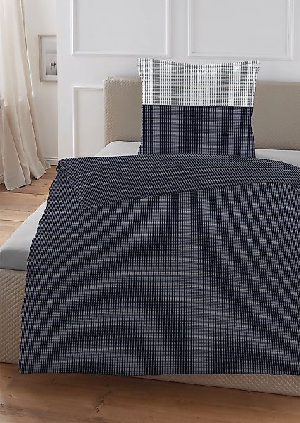 HECHTER PARIS Wendebettwäsche "0061310" 2 Stk. tlg. feiner Glanz + weicher günstig online kaufen