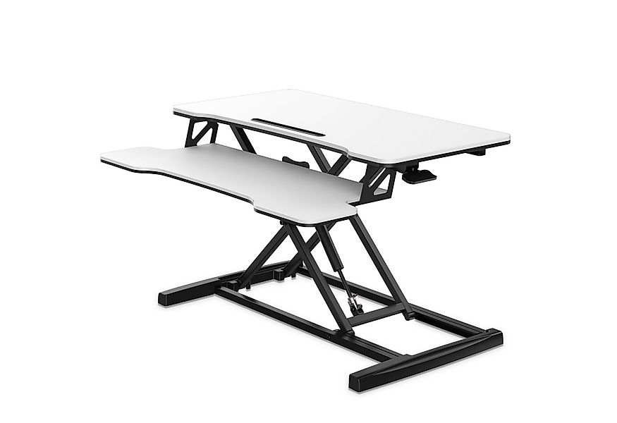 FITUEYES Schreibtisch Steh Sitz Schreibtisch (Höhenverstellbarer Schreibtis günstig online kaufen