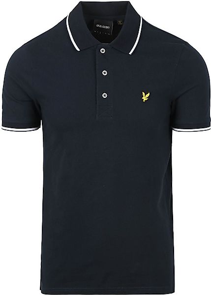 Lyle & Scott Poloshirt, Pique Baumwolle, Mit Kontrastdetails günstig online kaufen