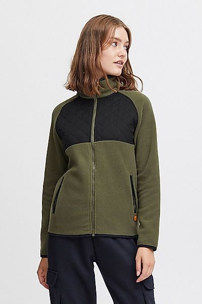 OXMO Kapuzensweatjacke OXMalin Fleece Übergangsjacke mit Steppmuster günstig online kaufen
