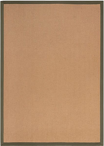 FLAIR RUGS Teppich "Kira mit Fischgrätmuster, aus Jute" rechteckig 3 mm Höh günstig online kaufen