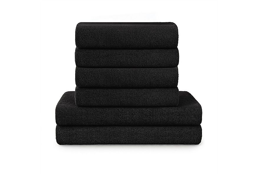Blumtal Handtuch Set Premium 4 oder 6-TLG. Frottier Set - 100% Baumwolle, F günstig online kaufen