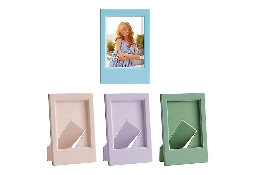 kwmobile Bilderrahmen-Set 4x Mini Bilderrahmen, (4 St), Fotorahmen für Sofo günstig online kaufen