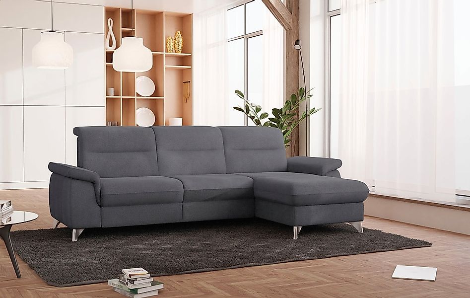 sit&more Ecksofa "Astoria L-Form", wahlweise mit motorischer Relaxfunktion günstig online kaufen