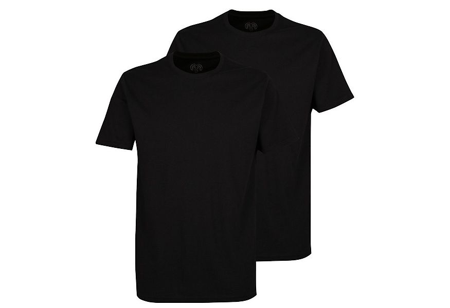 CECEBA T-Shirt Pure Cotton (2-tlg) Rundhalsausschnitt, kurzarm, uni, im 2er günstig online kaufen