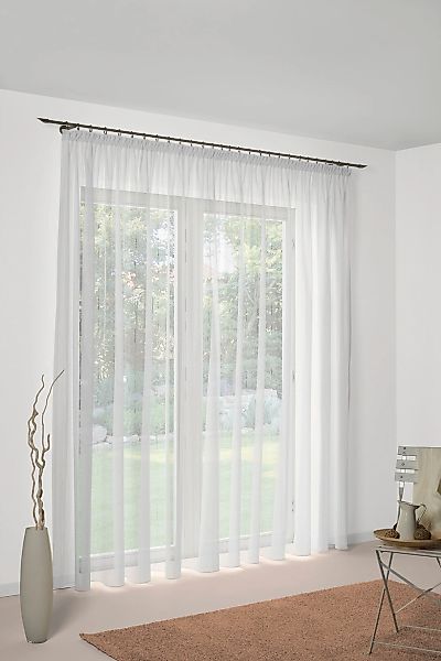 Wirth Gardine "Undine" Faltenband 1 Stk. tlg. günstig online kaufen