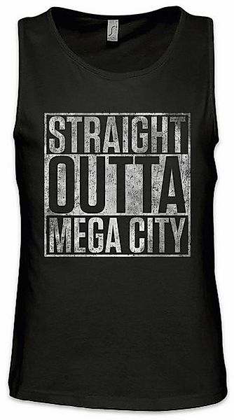 Urban Backwoods Tanktop Straight Outta Mega City Ärmelloses T-Shirt Massive günstig online kaufen