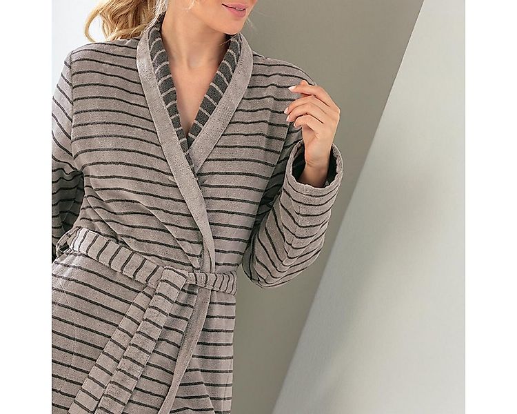 Cawö Damenbademantel, Baumwolle günstig online kaufen