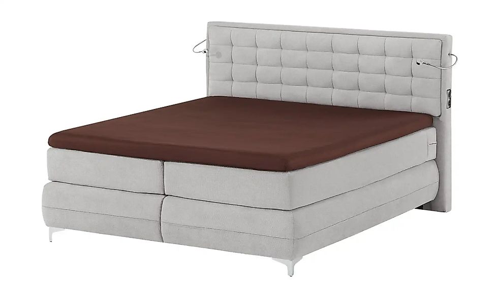 Musterring Boxspringbett Premiumversion Dubai ¦ grau ¦ Maße (cm): B: 177 H: günstig online kaufen